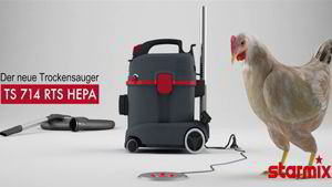 TS 714 RTS HEPA - пилосос від Starmix для готельного і ресторанного бізнесу